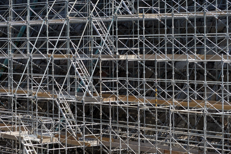 数多くの実績で裏付けられた足場設営の実力